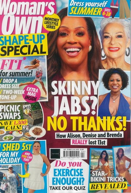 Woman's Own Monthly Lifestyle Series Magazine