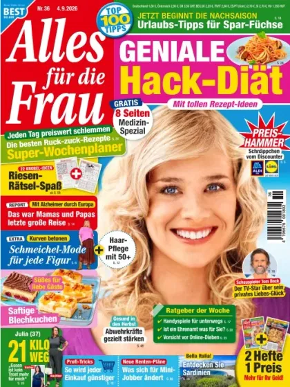 Alles für die Frau (Allemand)