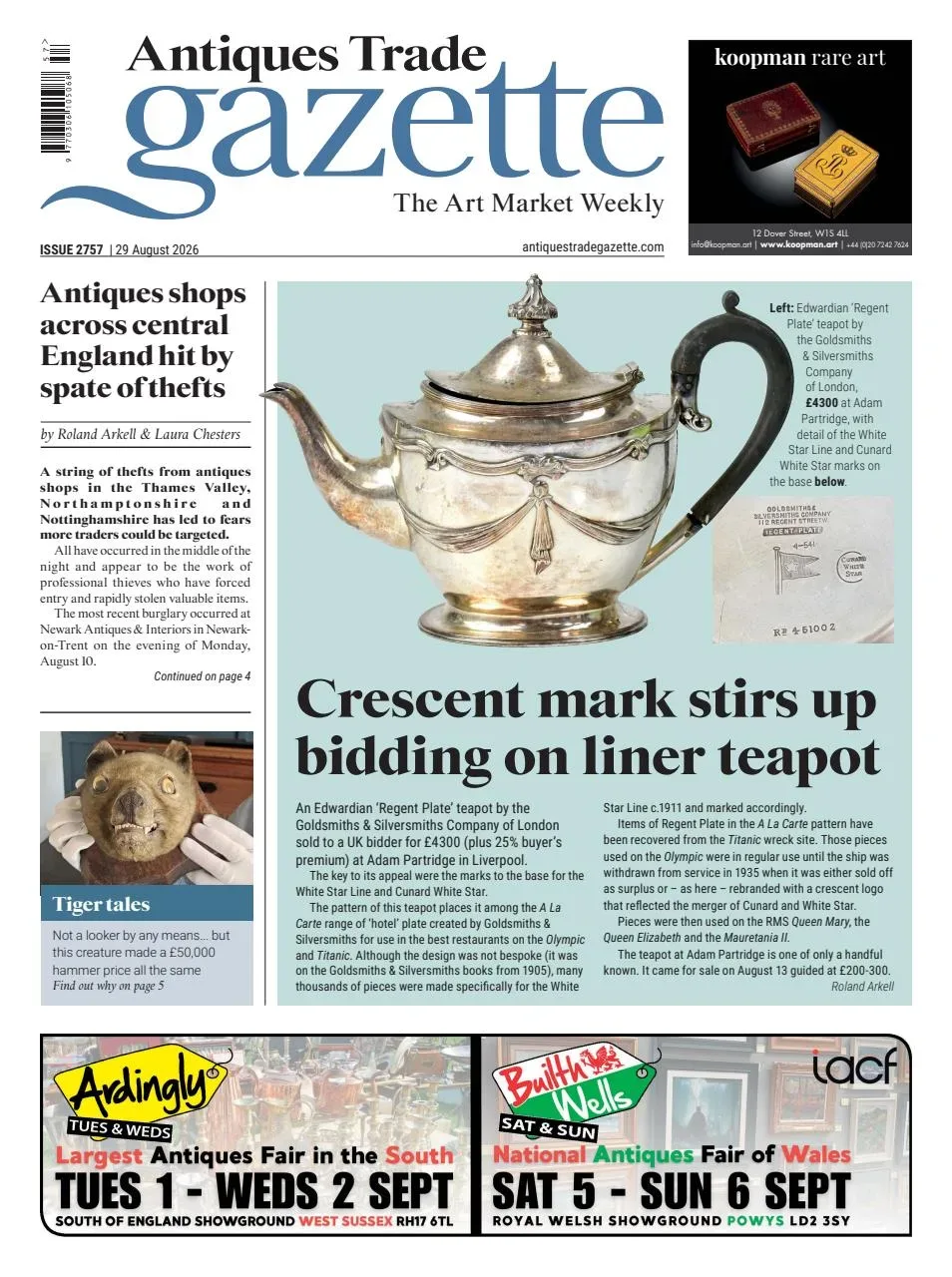 Antiques Trade Gazette Magazine