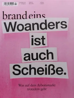 Brand eins (Allemand)