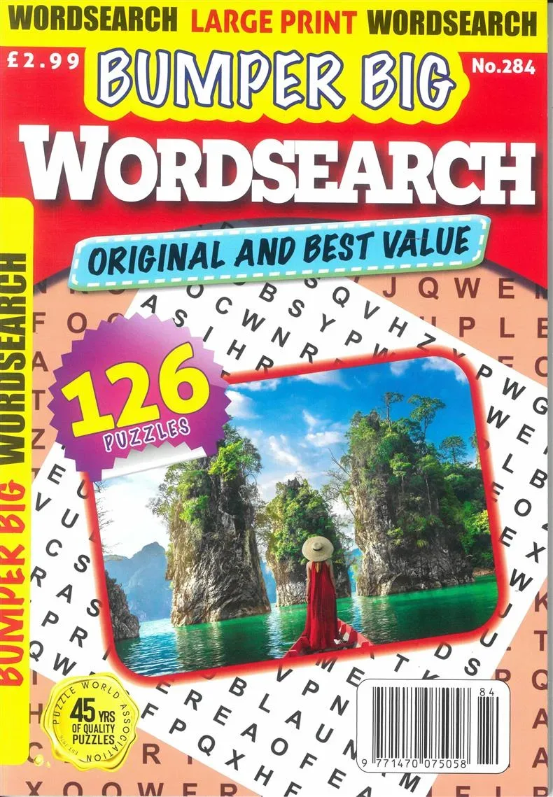 Bumper Big Word Search Magazine 1