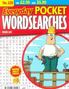 Everyday Pocket Wordsearches Magazine 1