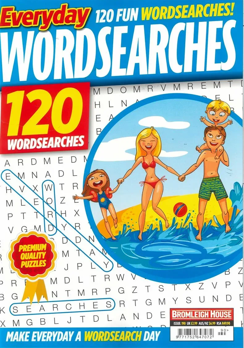 Everyday Wordsearches Magazine 1