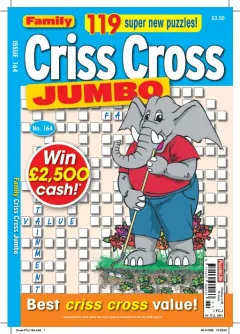 Family Criss Cross Jumbo Magazine