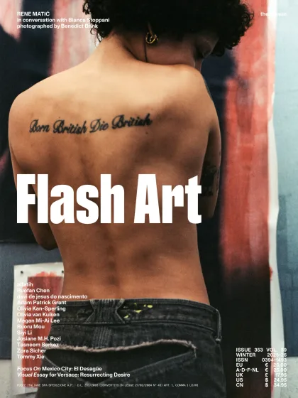 Flash Art International Magazine (Anglais)