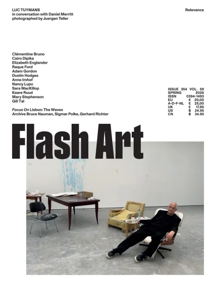 Flash Art International Magazine (Anglais)