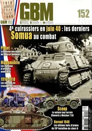 Guerres blindés et matériels – GBM (Français)