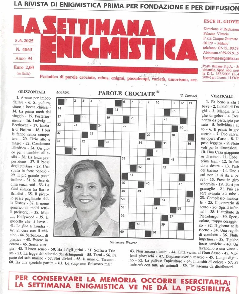 La Settimana Enigmistica (Italien)