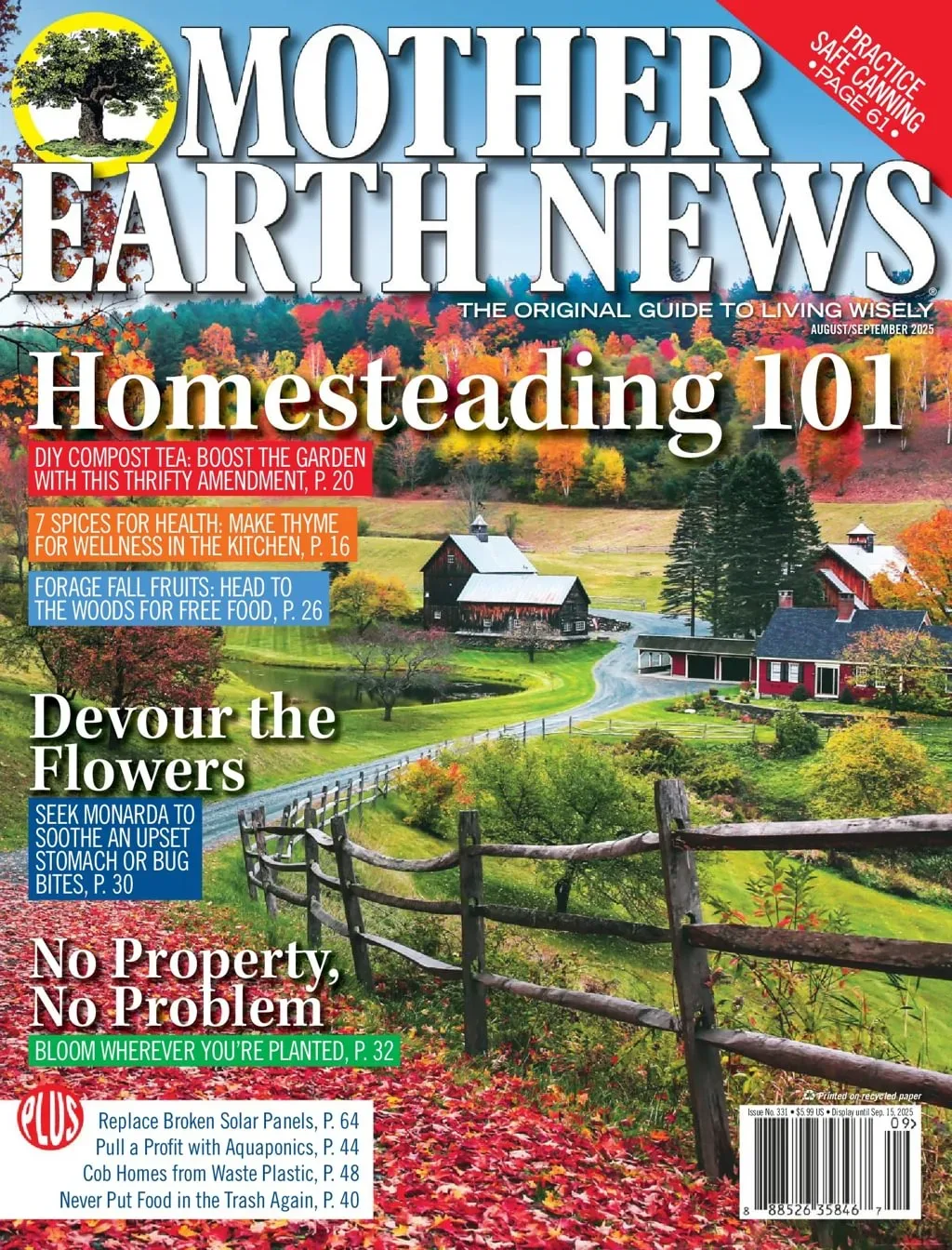 Mother Earth News Magazine 1
