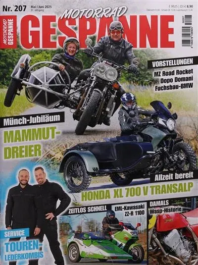 Motorrad Gespanne (Allemand)