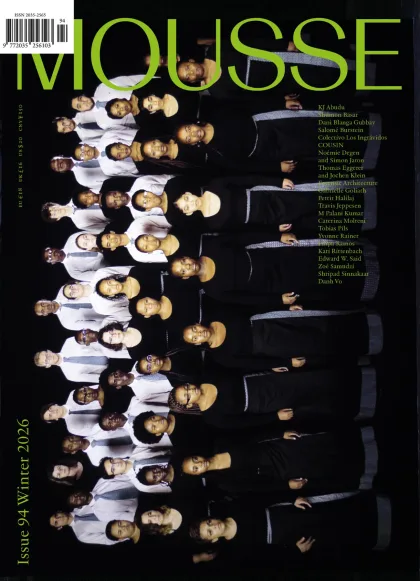 Mousse Magazine (Anglais)
