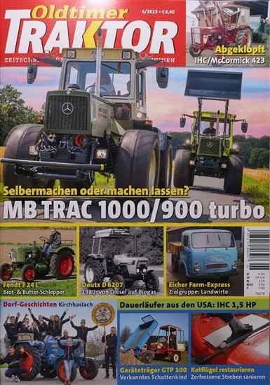 Oldtimer Traktor (Allemand)