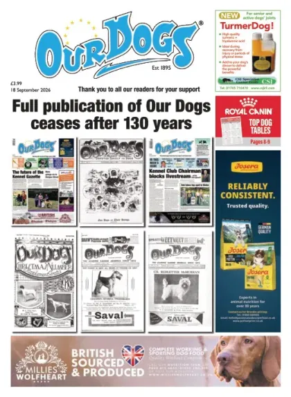Our Dogs Magazine