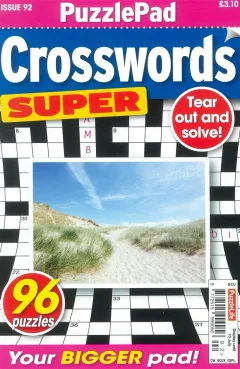 Puzzlelife Puzzlepad Crossword Magazine