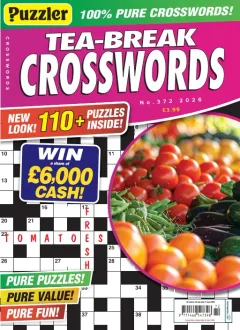 Puzzler Tea-Break Crosswords Magazine
