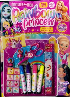 Rainbow Princess Colouring Fun Magazine 1