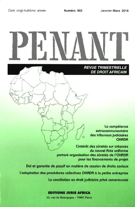 Revue Le Recueil penant (Français)