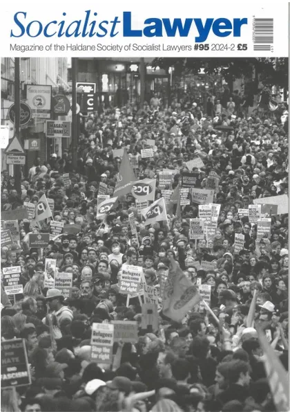 Socialist Lawyer Magazine
