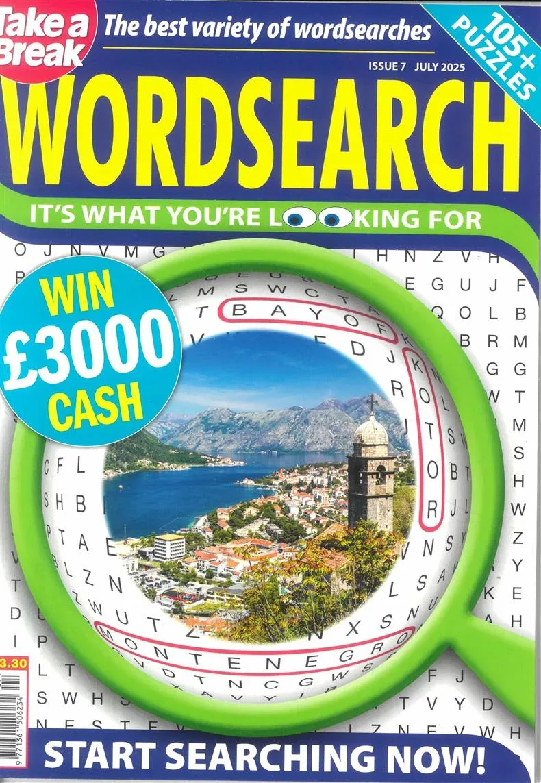 Take a Break's Wordsearch Magazine 1